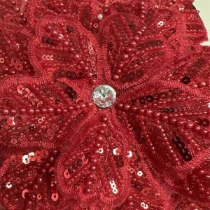 4-layer 3D Rhinestone Flower 