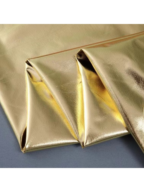 Stretchy Spandex Metallic Fabric