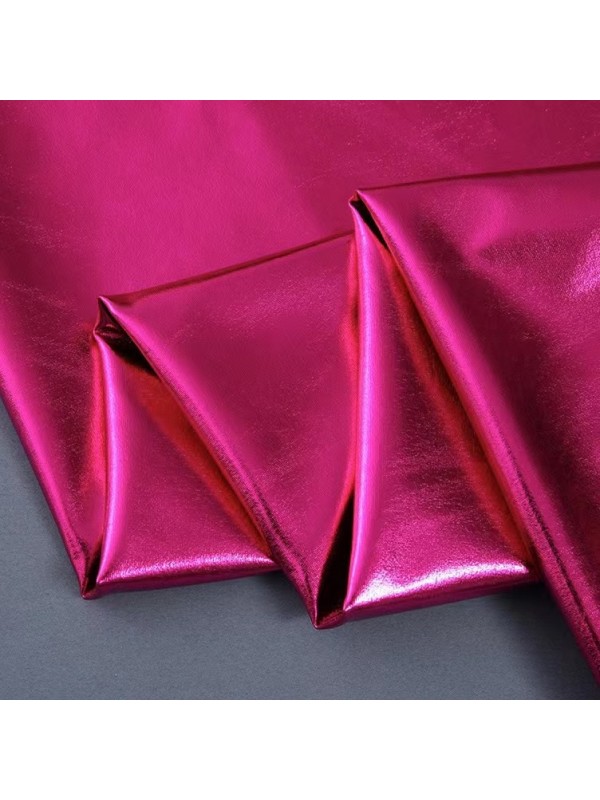 Stretchy Spandex Metallic Fabric 