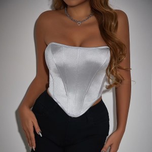 Satin Fishbone Corset 