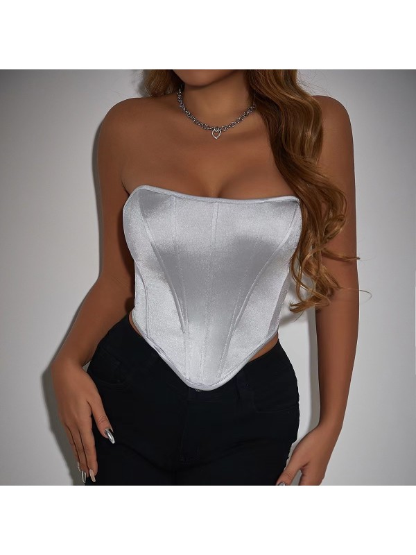 Satin Fishbone Corset 