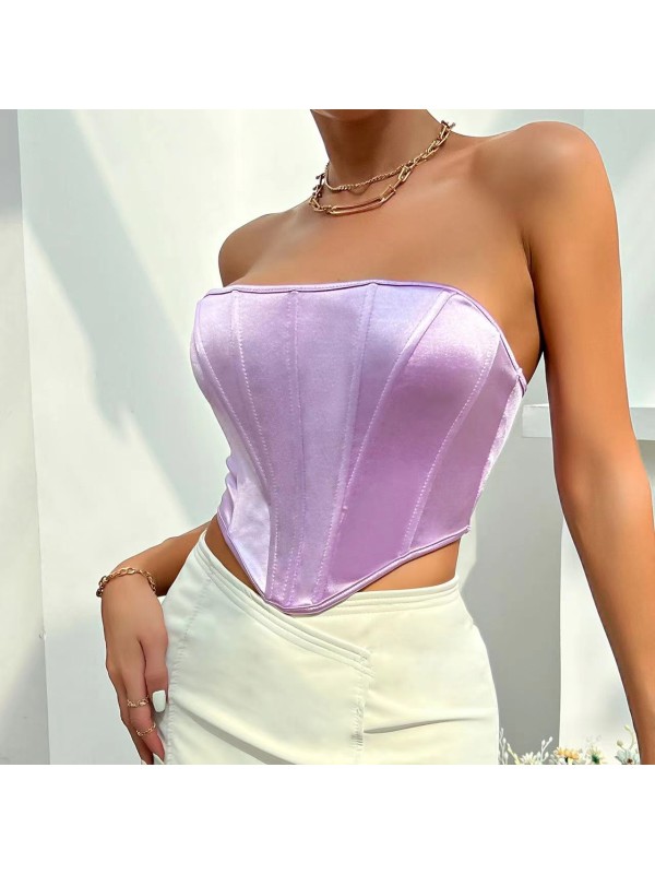 Satin Fishbone Corset 