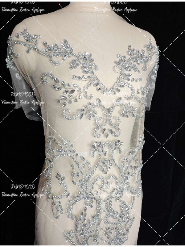 Luminous - Rhinestone Bodice Applique