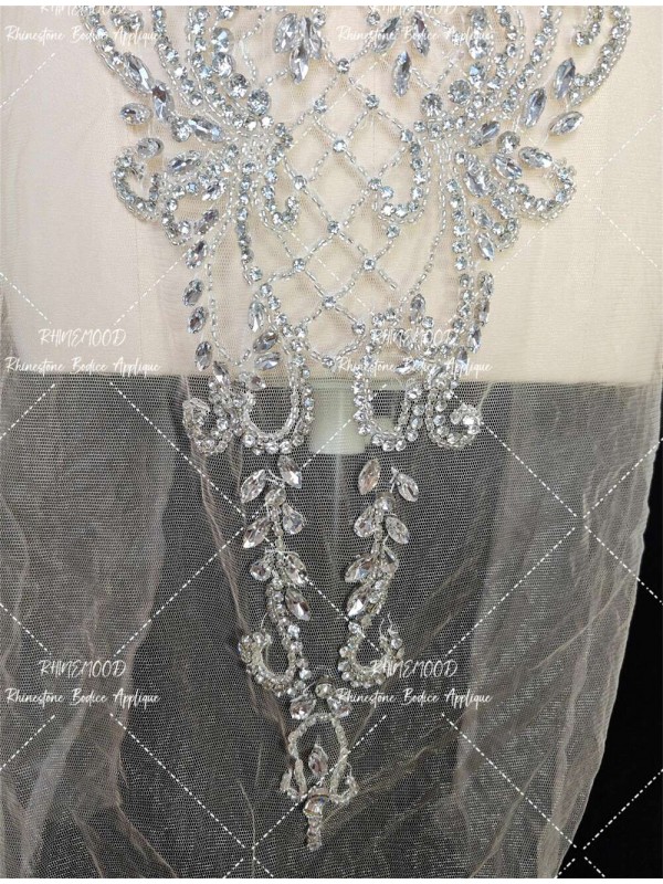 Luminous - Rhinestone Bodice Applique