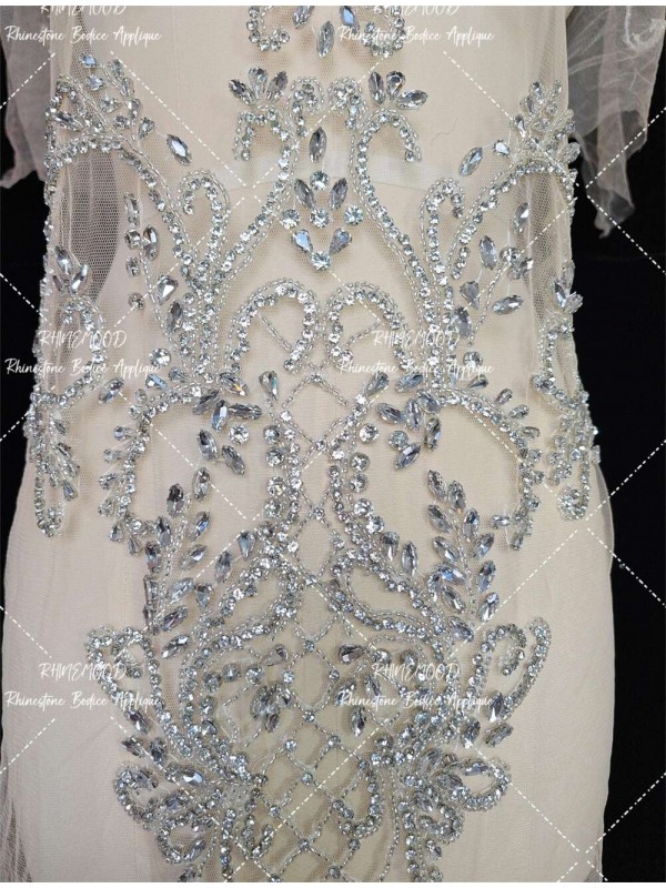 Luminous - Rhinestone Bodice Applique