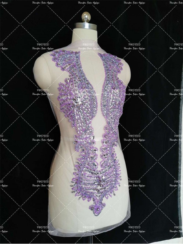 Radiance - Rhinestone Bodice Applique 