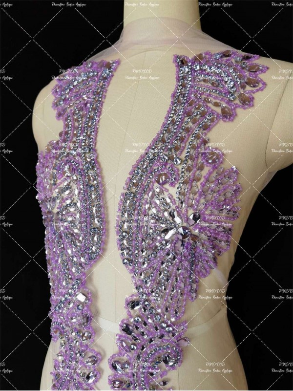 Radiance - Rhinestone Bodice Applique 