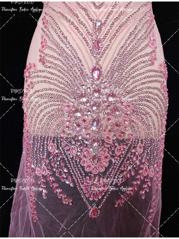 Fiona Front&Back - Rhinestone Bodice Applique 