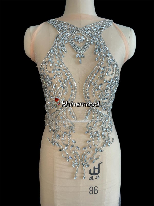 Alisha - Rhinestone Bodice Applique