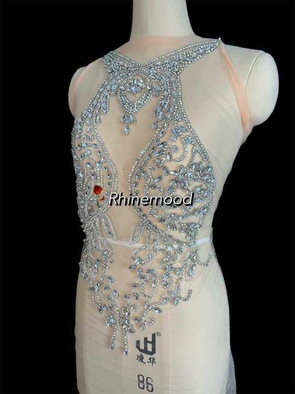 Alisha - Rhinestone Bodice Applique