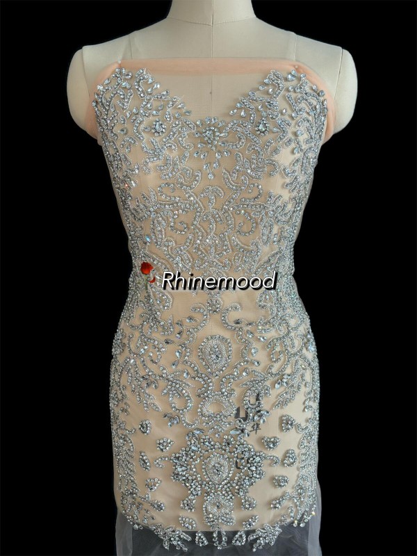 Mona - Rhinestone Bodice Applique