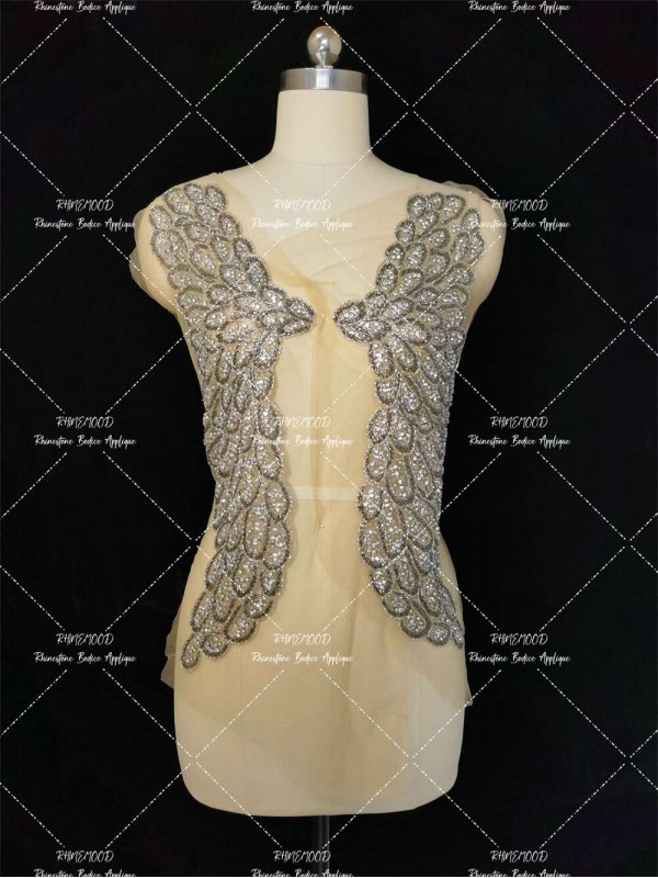 Angel - Rhinestone Bodice Applique