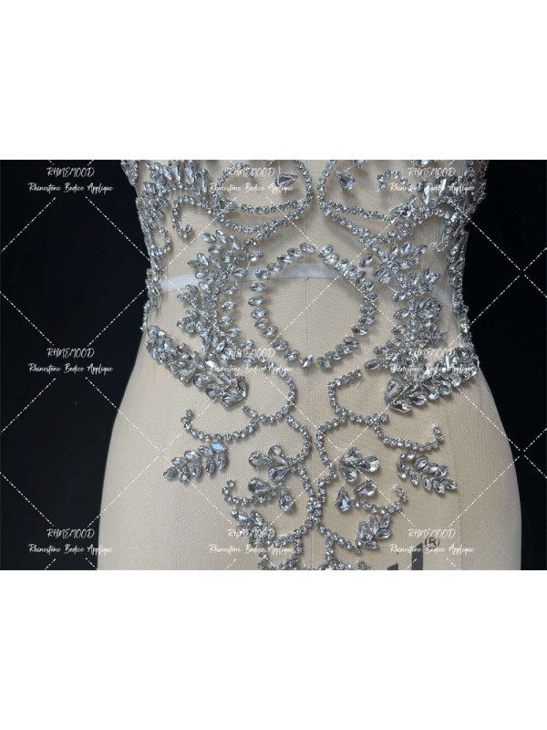 Charm - Rhinestone Bodice Applique