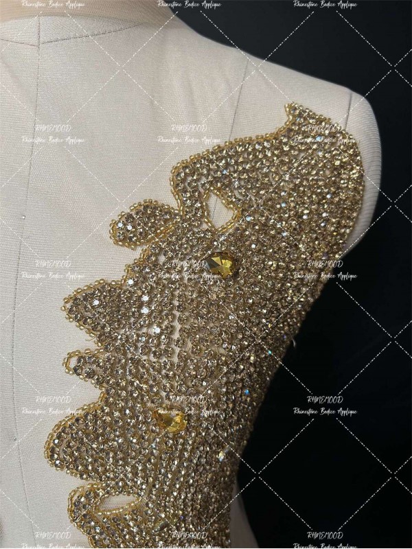 Chic - Rhinestone Bodice Applique