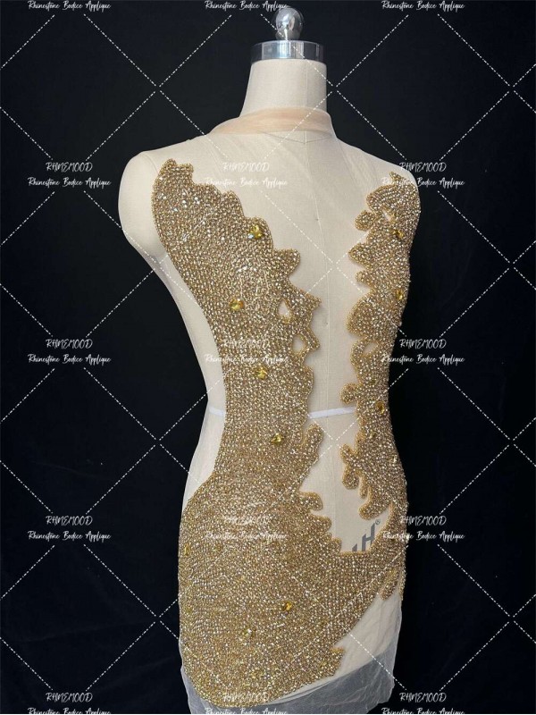 Chic - Rhinestone Bodice Applique