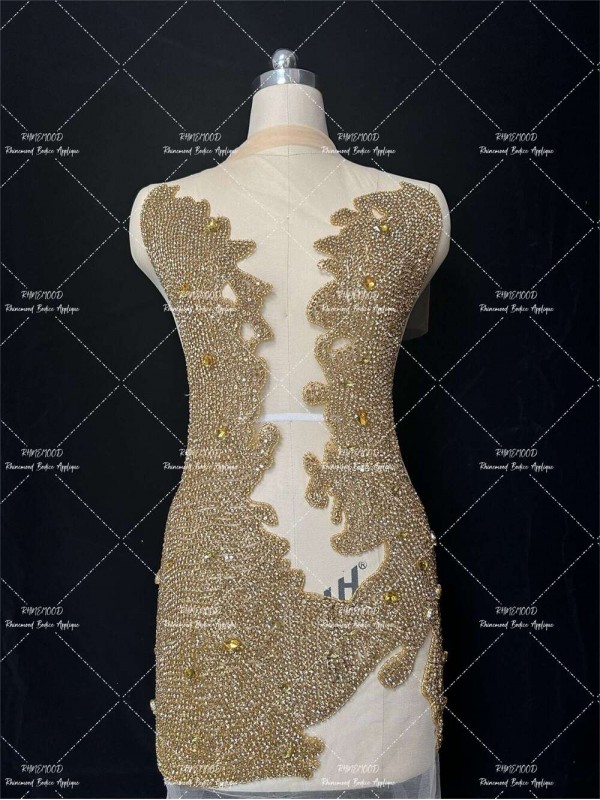 Chic - Rhinestone Bodice Applique