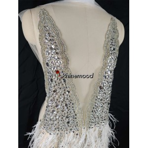 Christina - Rhinestone Bodice Applique 