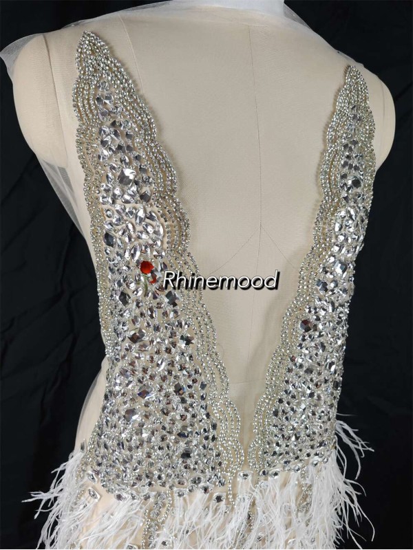 Christina - Rhinestone Bodice Applique