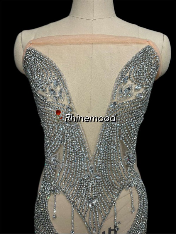 Ellie - Rhinestone Bodice Applique