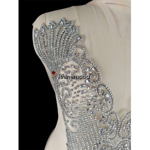 Emilia - Rhinestone Bodice Applique 