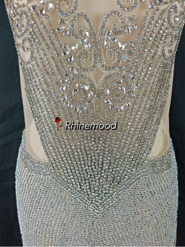 Emilia - Rhinestone Bodice Applique