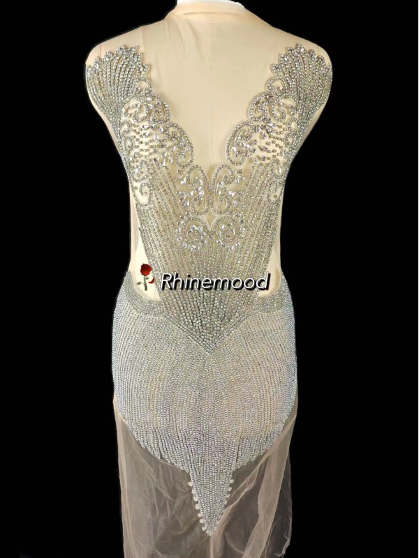 Emilia - Rhinestone Bodice Applique 