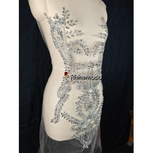 Liliana - Rhinestone Bodice Applique 