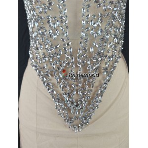 Stella - Rhinestone Bodice Applique 