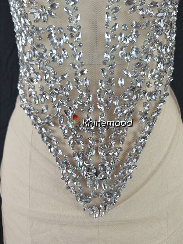 Stella - Rhinestone Bodice Applique 