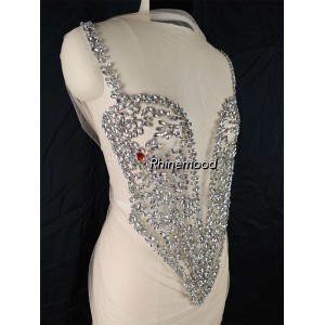 Stella - Rhinestone Bodice Applique 