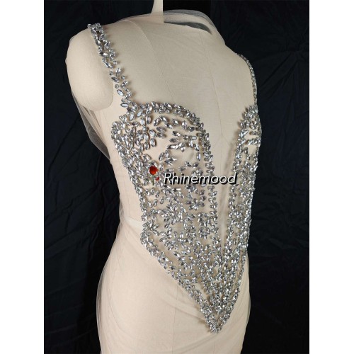 Stella - Rhinestone Bodice Applique