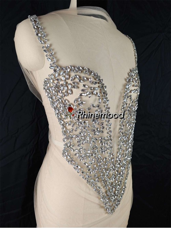 Stella - Rhinestone Bodice Applique