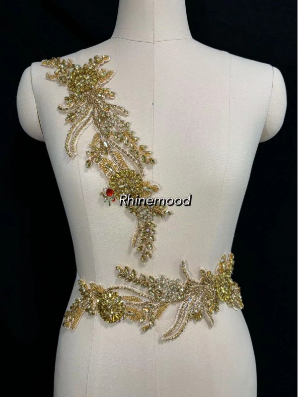 Afra - Rhinestone Applique 