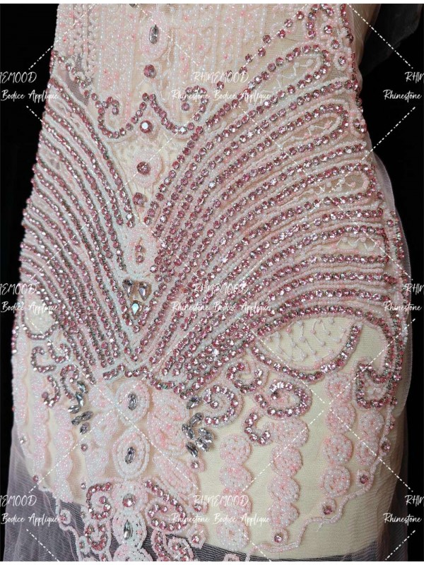 Avery - Rhinestone Bodice Applique