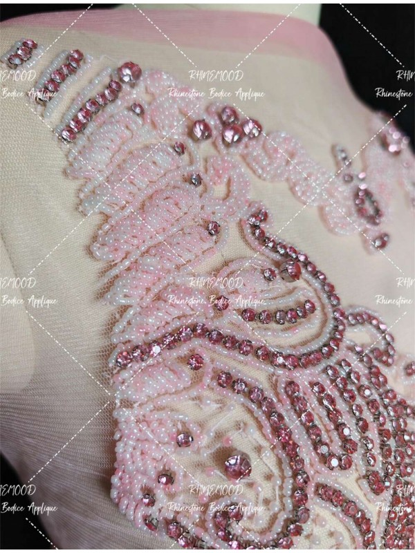 Avery - Rhinestone Bodice Applique