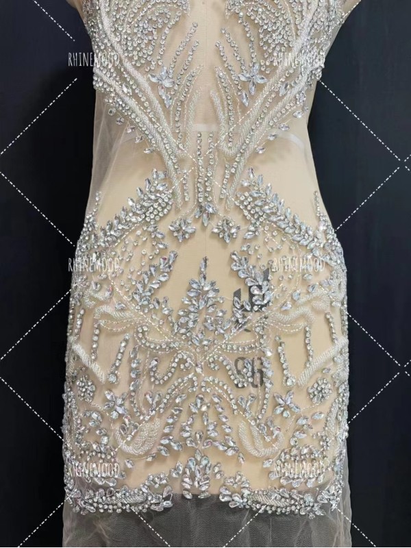 Divine - Rhinestone Bodice Applique 