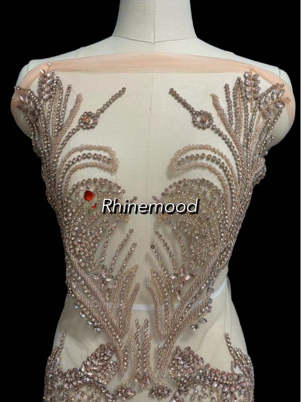 Divine - Rhinestone Bodice Applique