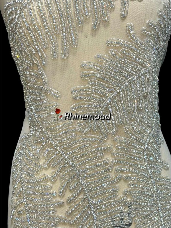 Evelyn - Rhinestone Bodice Applique