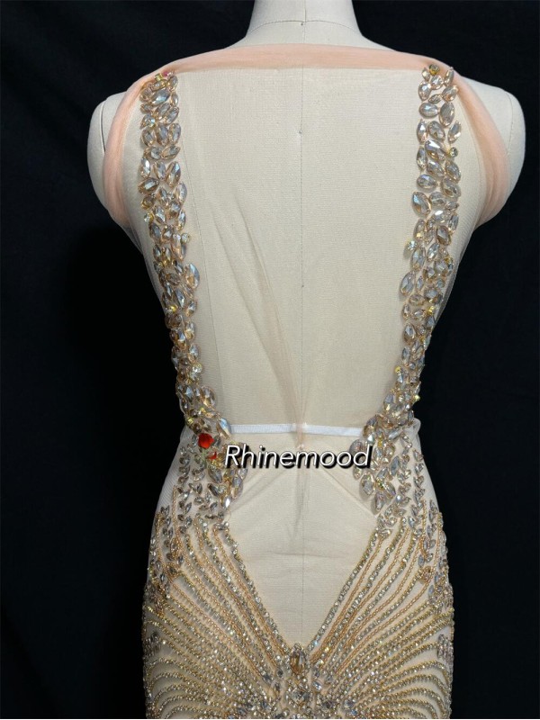 Fiona B - Rhinestone Bodice Applique