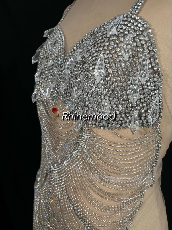 Grace - Rhinestone Bodice Applique