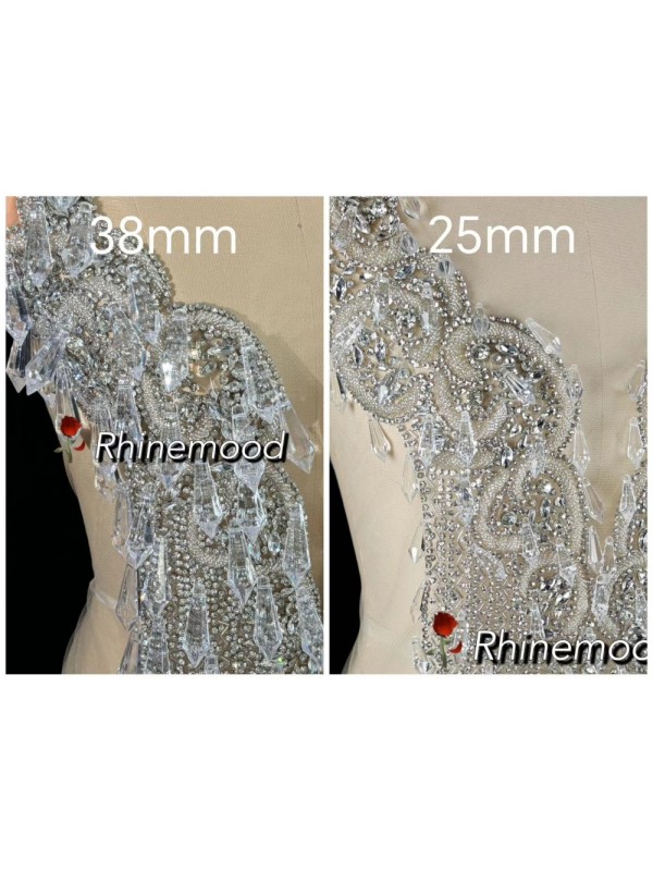 Mariana - Rhinestone Bodice Applique