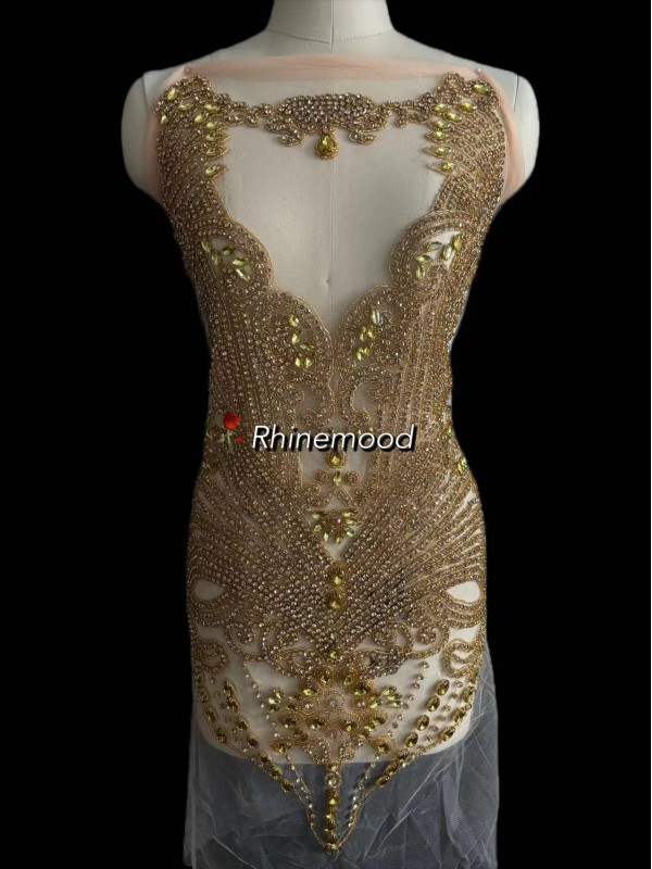 Ivy - Rhinestone Bodice Applique