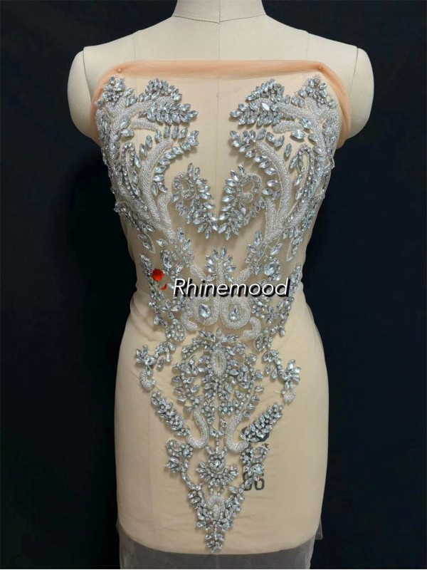 Lilian - Rhinestone Bodice Applique