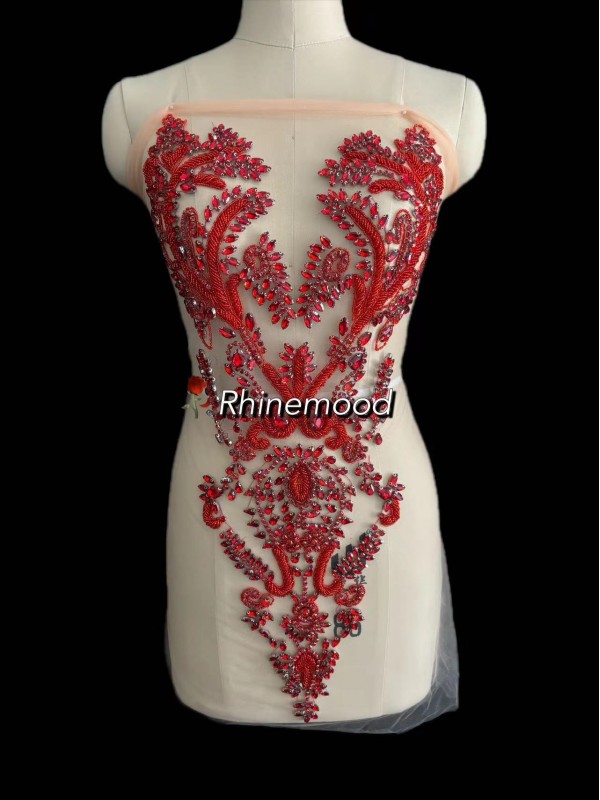 Lilian - Rhinestone Bodice Applique