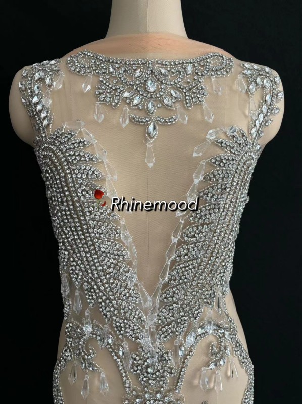 Mariana - Rhinestone Bodice Applique