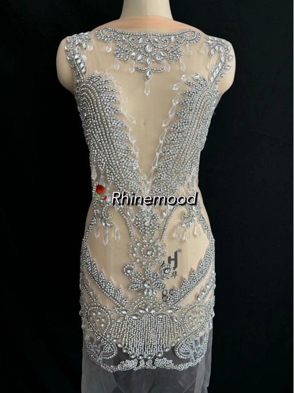 Mariana - Rhinestone Bodice Applique