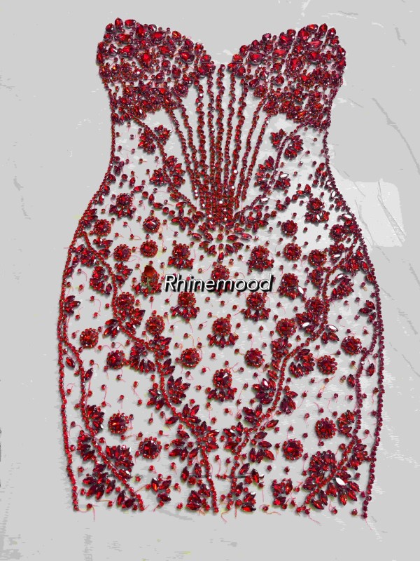 Paisley - Rhinestone Bodice Applique