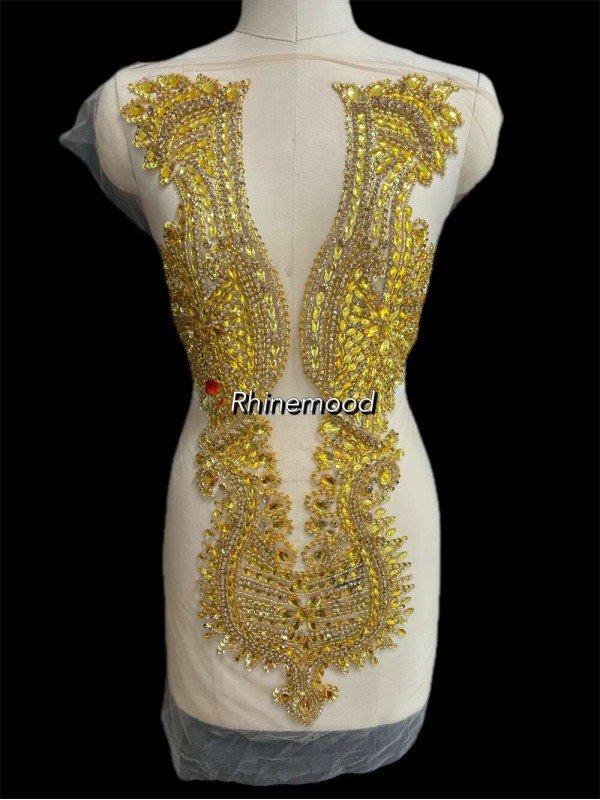 Radiance - Rhinestone Bodice Applique