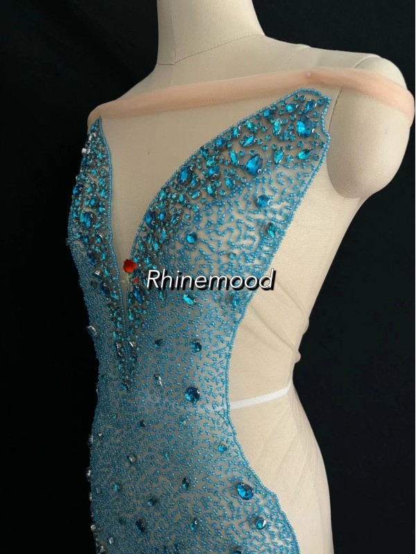 Sarah - Rhinestone Bodice Applique