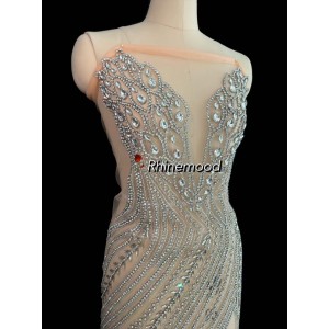 Savannah - Rhinestone Bodice Applique 